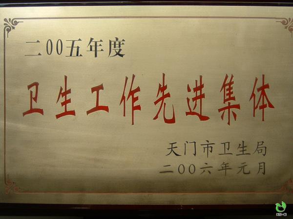2005年度市卫生工作先进集体